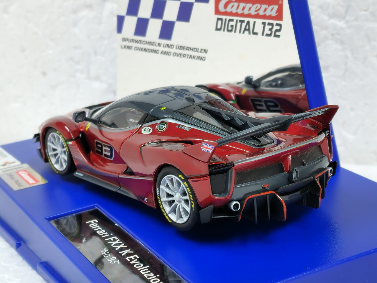 30971 Carrera Digital 132 Ferrari FXX K Evoluzione, #93 1:32 Slot Car -  Great Traditions