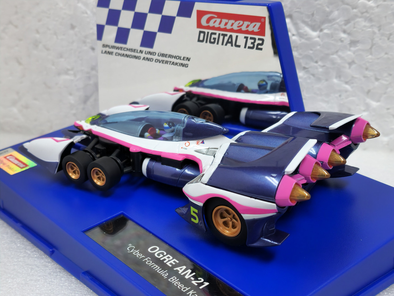 31007 Carrera Digital 132 Cyber Formula Ogre AN-21 AOI ZIP Formula, #5 1:32  Slot Car