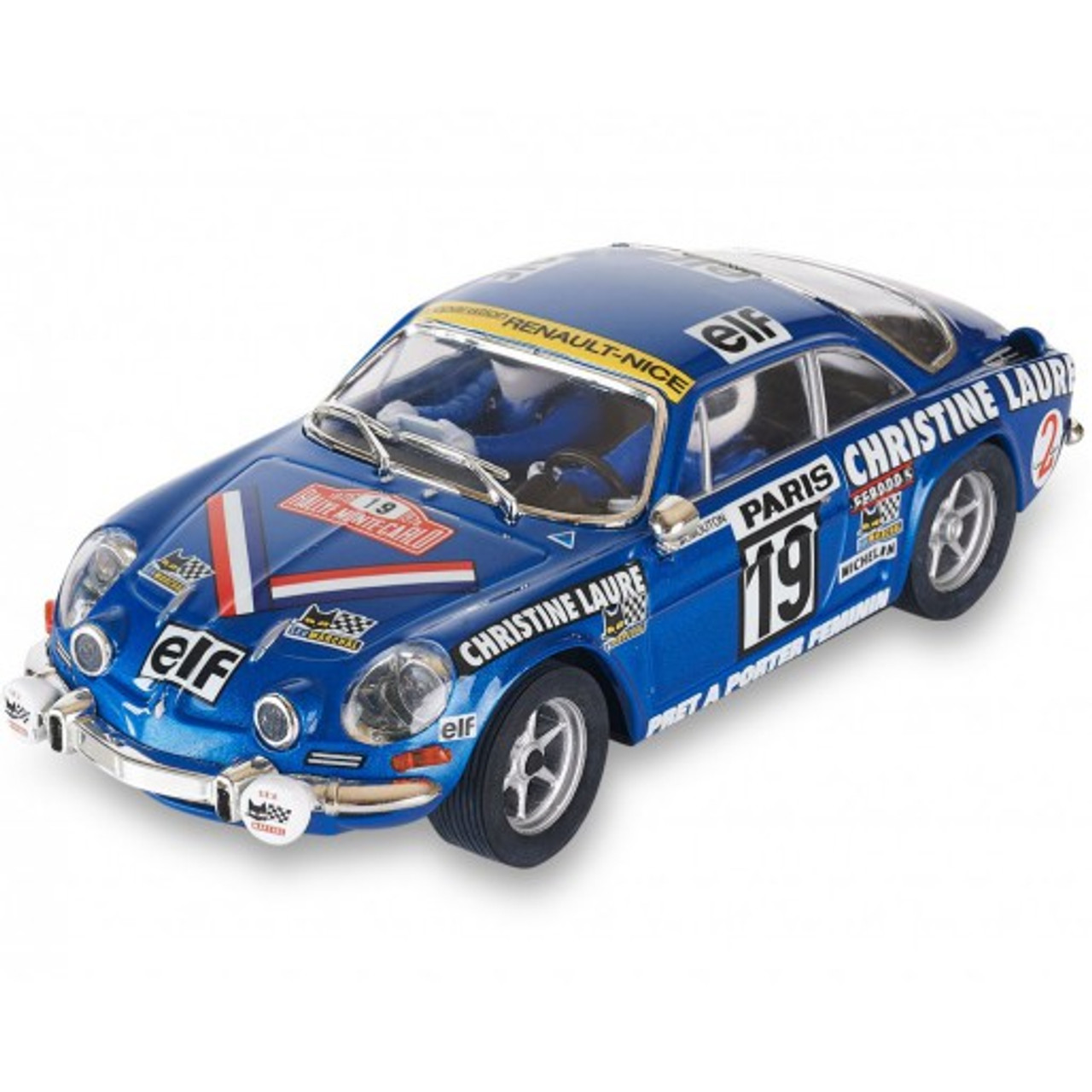 U10238X300 SCX Renault Alpine A110 Mouton, #19 with Lights 1