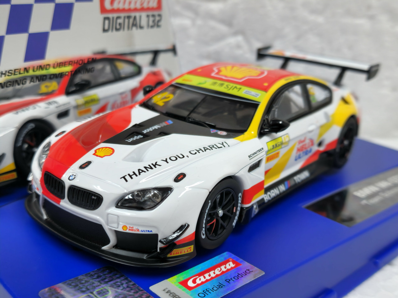 30967 Carrera Digital 132 BMW M6 GT3 Team Schnitzer, #42 1:32 Slot Car