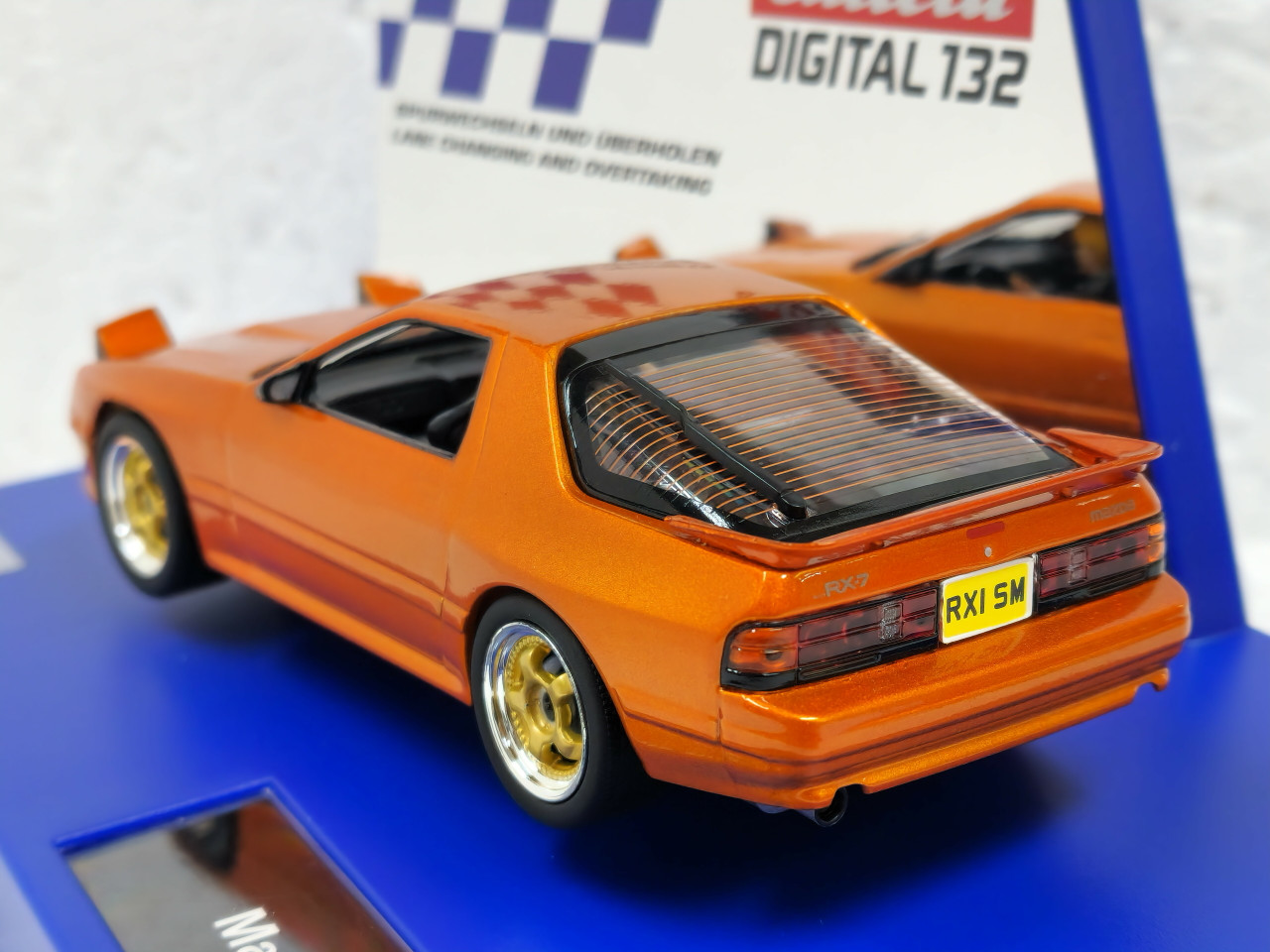 31052 Carrera Digital 132 Mazda RX-7 FC3 Orange - Japanese Edition