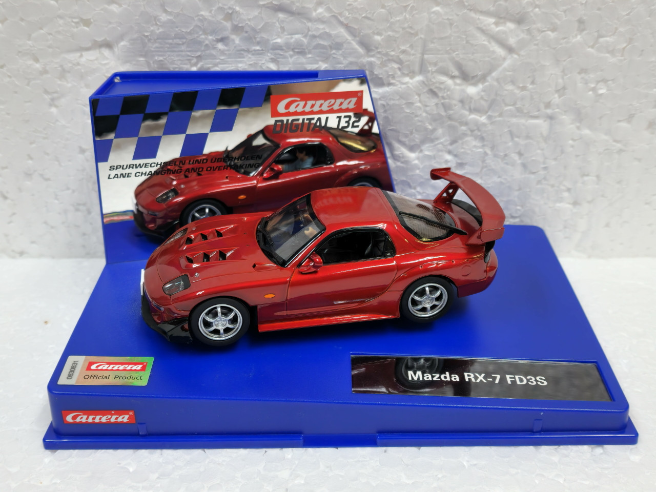 未開封 Mazda RX-7 CABRIOLET 1/43スケール 赤 Mazda RX-7 FD Candy Red Diecast Model Car | Pink Slips