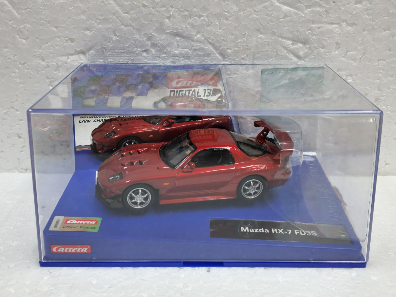 未開封 Mazda RX-7 CABRIOLET 1/43スケール 赤 Mazda RX-7 FD Candy Red Diecast Model Car | Pink Slips