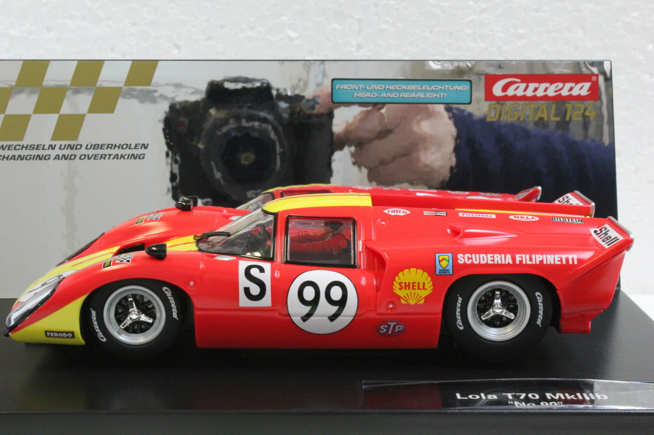 23907 Carrera Digital 124 Lola T70 MKIIIb, #99 1:24 Slot Car