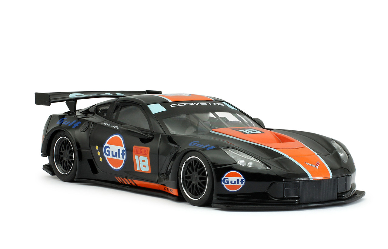 0217AW NSR Chevrolet Corvette C7.R Gulf, #18 1:32 Slot Car - Great
