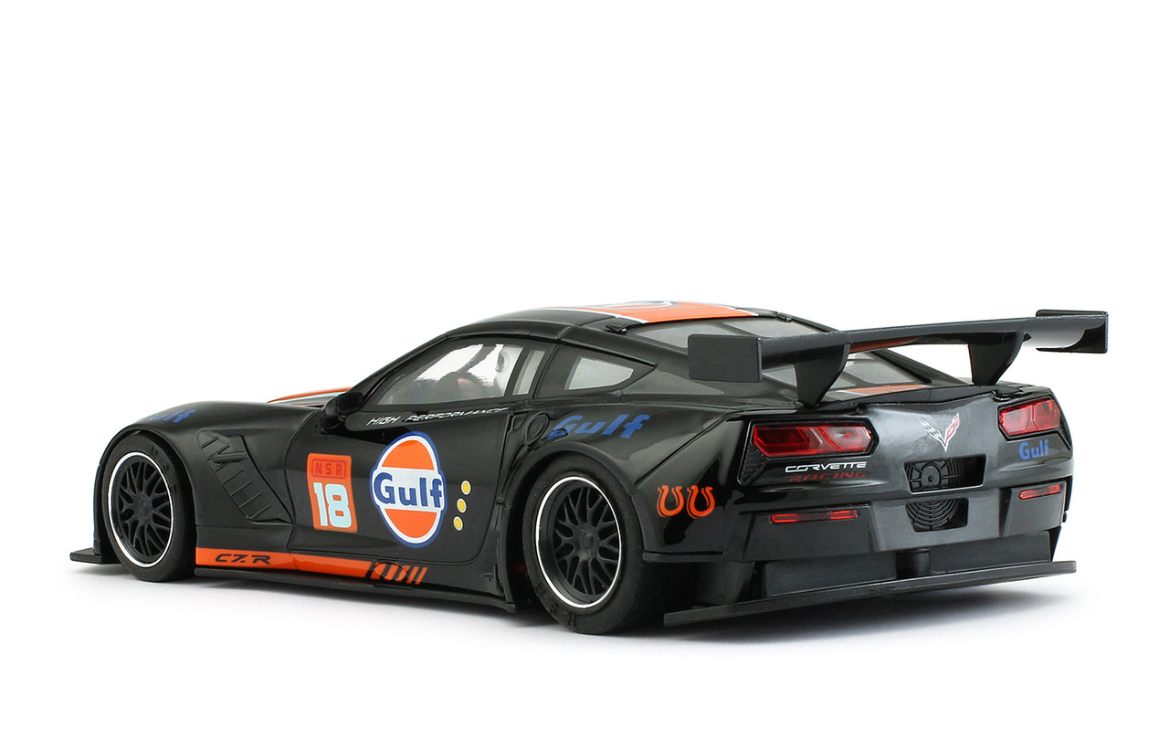 0217AW NSR Chevrolet Corvette C7.R Gulf, #18 1:32 Slot Car - Great