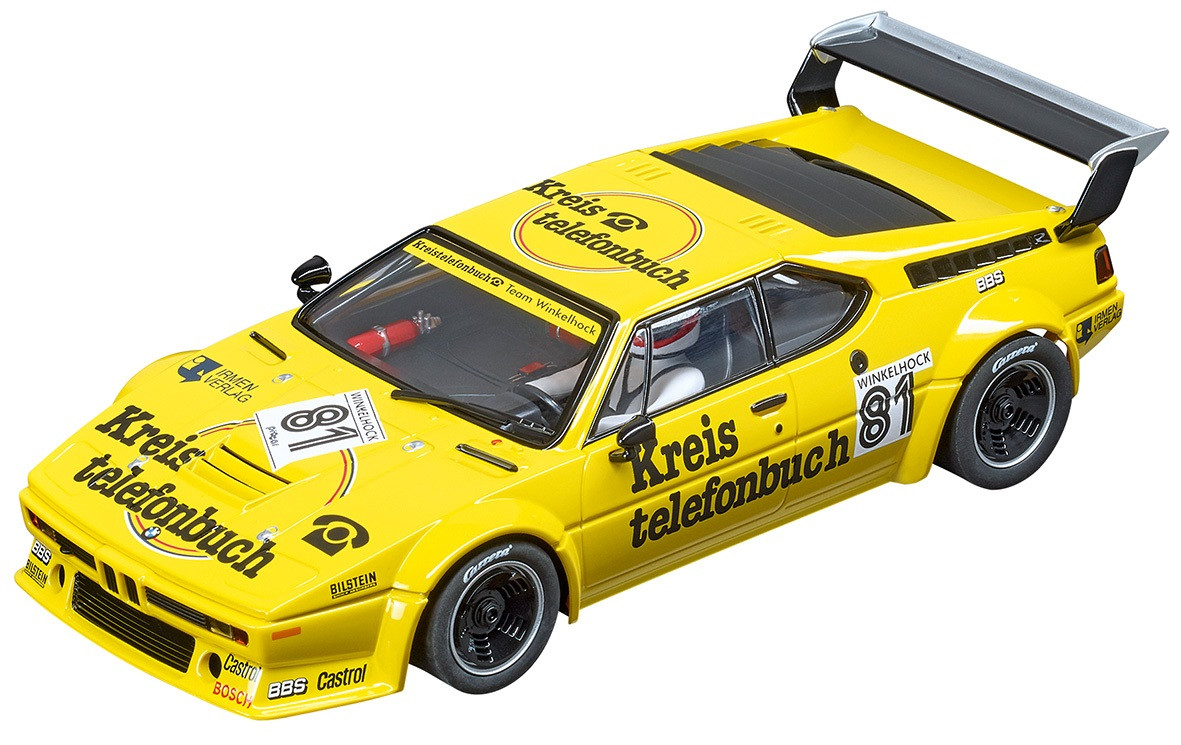 BMW Carrera 43855 WinkelhockNo.81新品 M1プロカーTeam  124 カレラ M1 *Analog/No #81 Winkelhock, Team Procar 自動車
