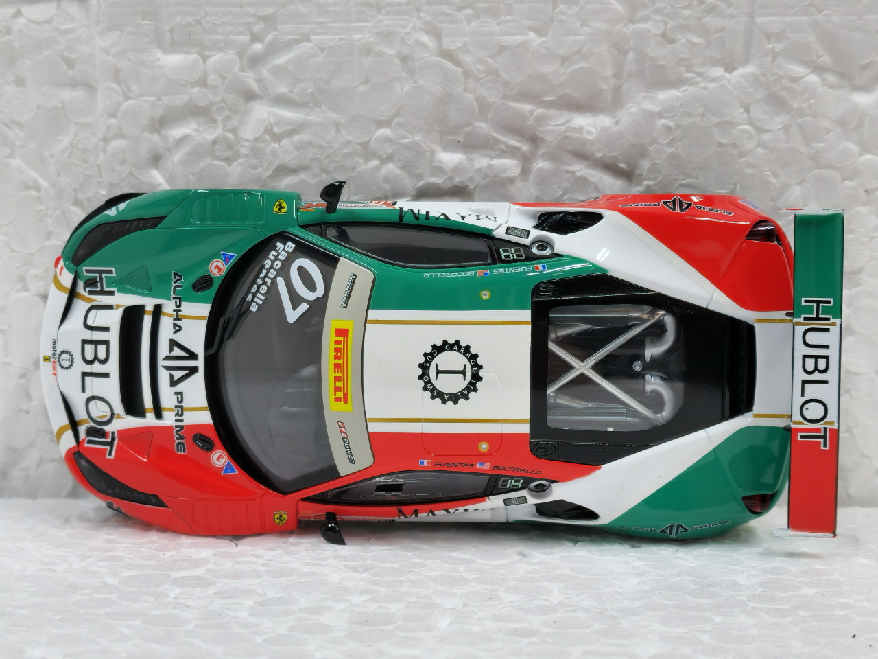 27683 Carrera Evolution Ferrari 488 GT3 Squadra Corse Italia, #7 1
