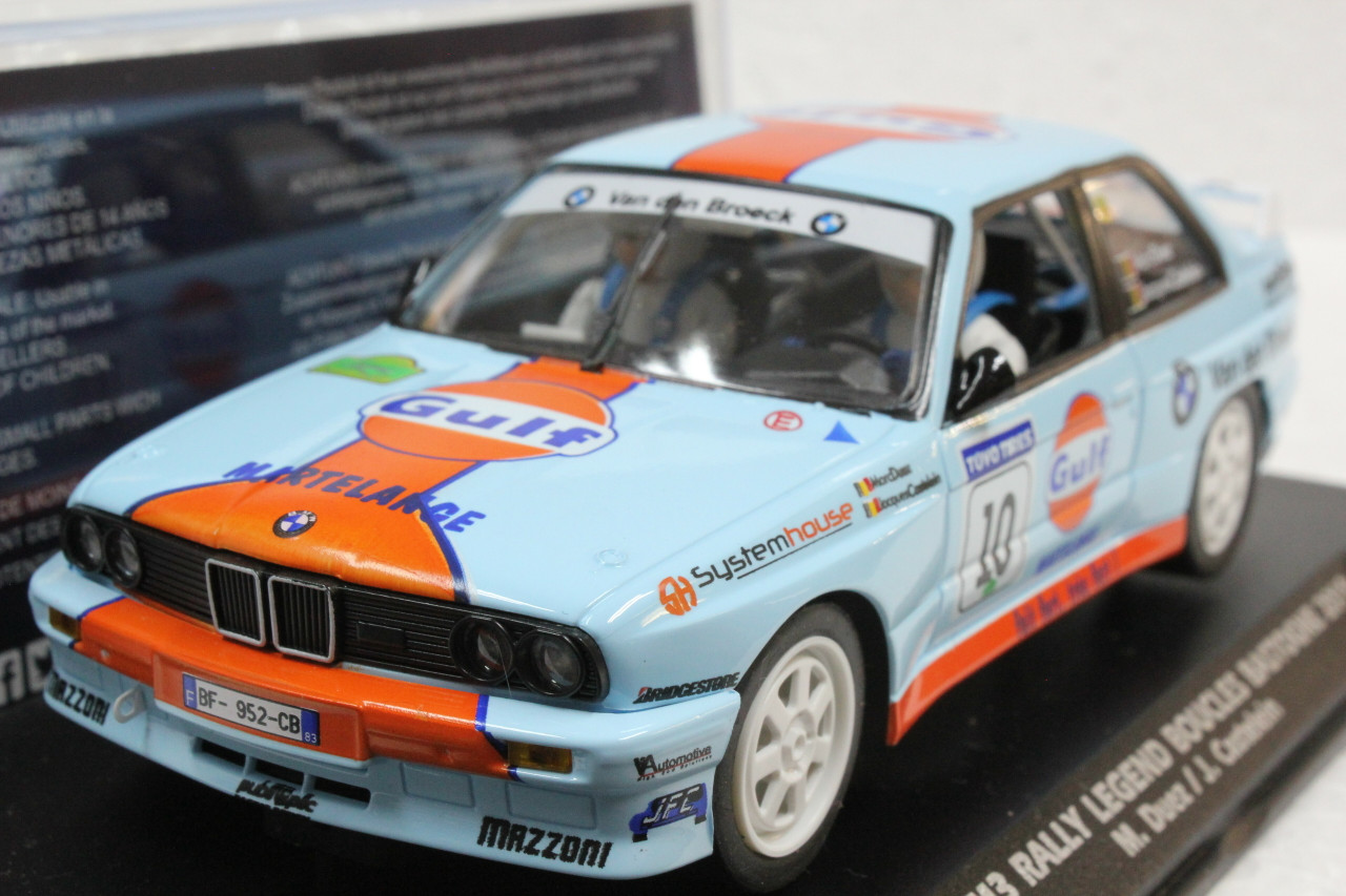 A2509 Fly BMW M3 Rally Legend Boucles à Bastogne 2019, #10 1:32 Slot Car -  Great Traditions