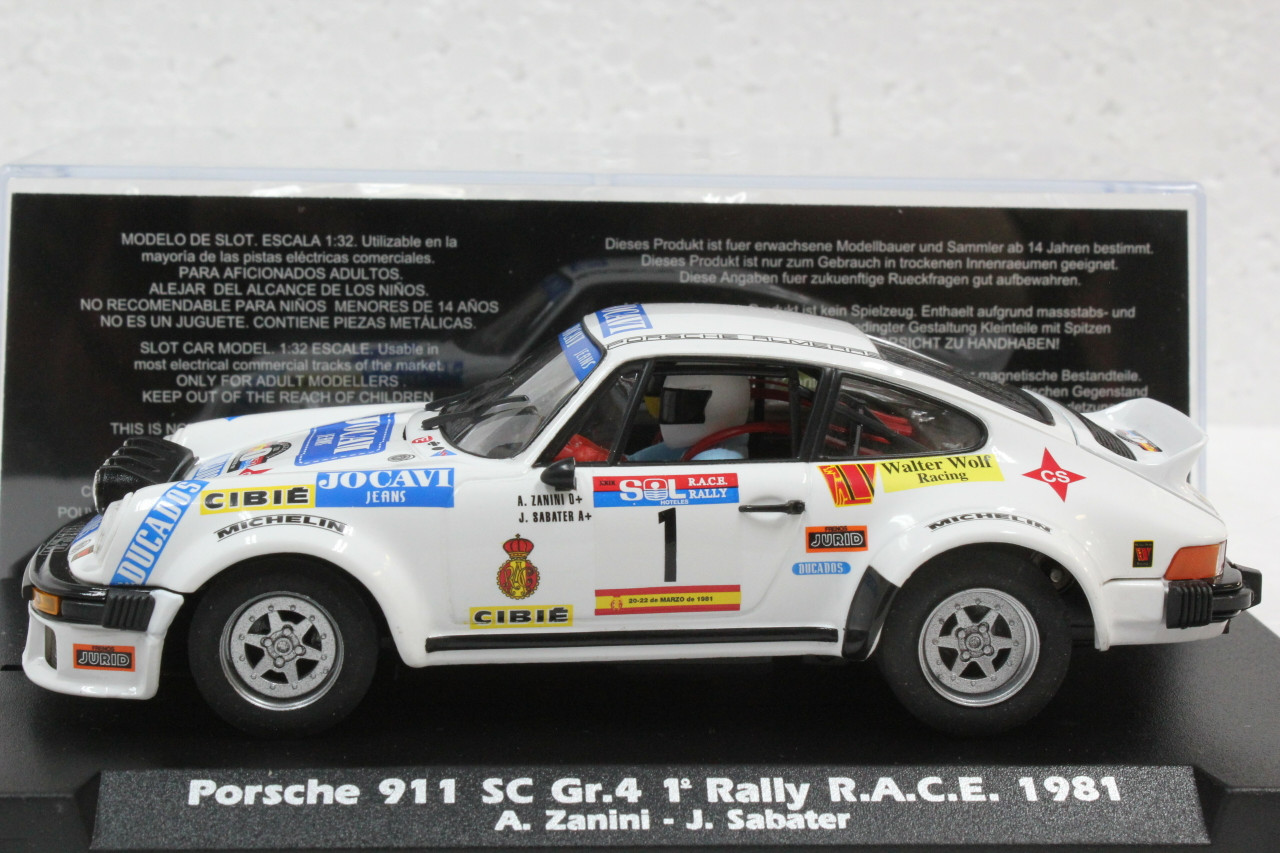 E2034 Fly Porsche 911 SC GR. 4 - 1st Place Rally R.A.C.E. 1981, #1
