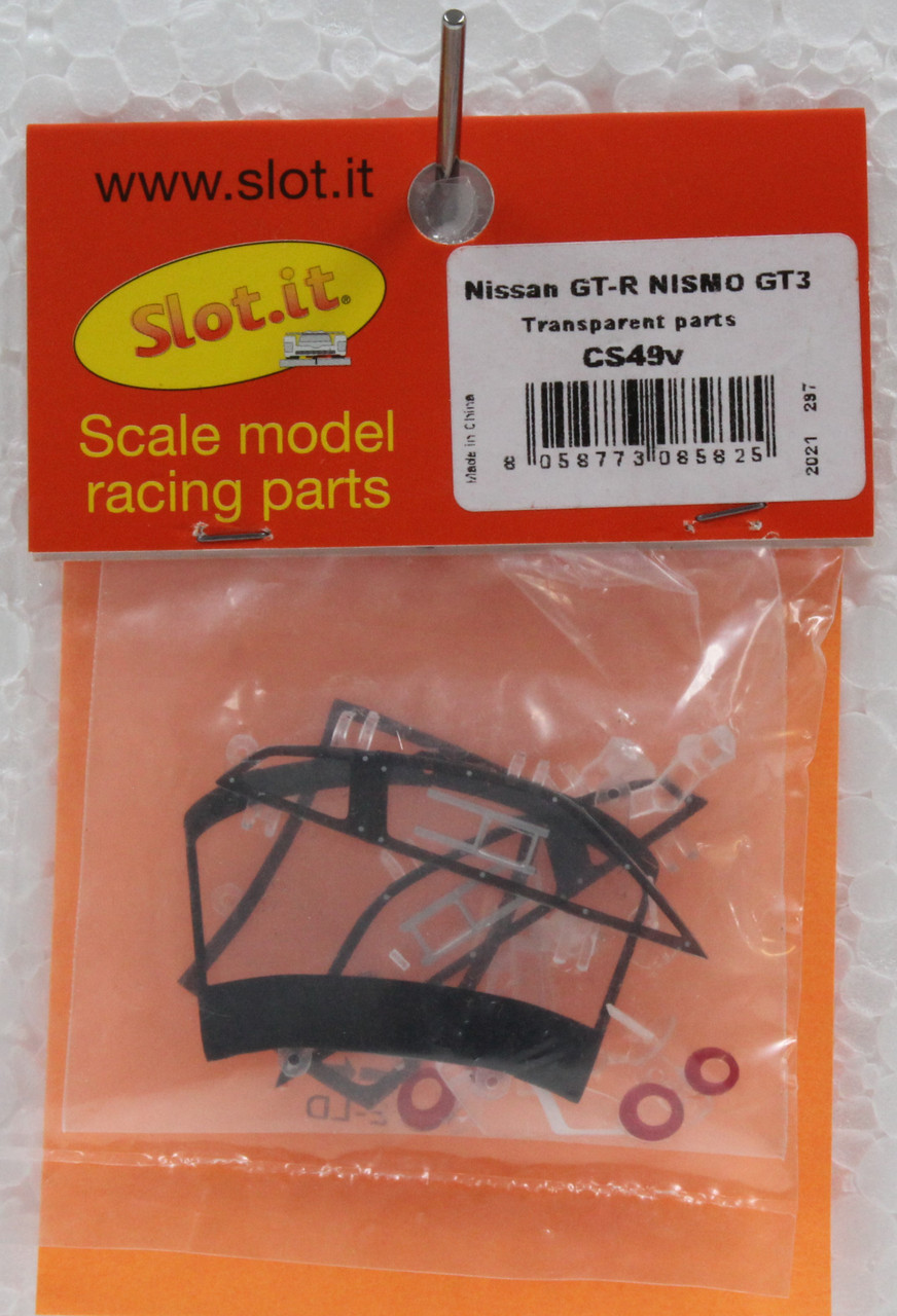 SICS49V Slot.it Nissan GTR NISMO GT3 Transparent Parts 132 Slot Car
