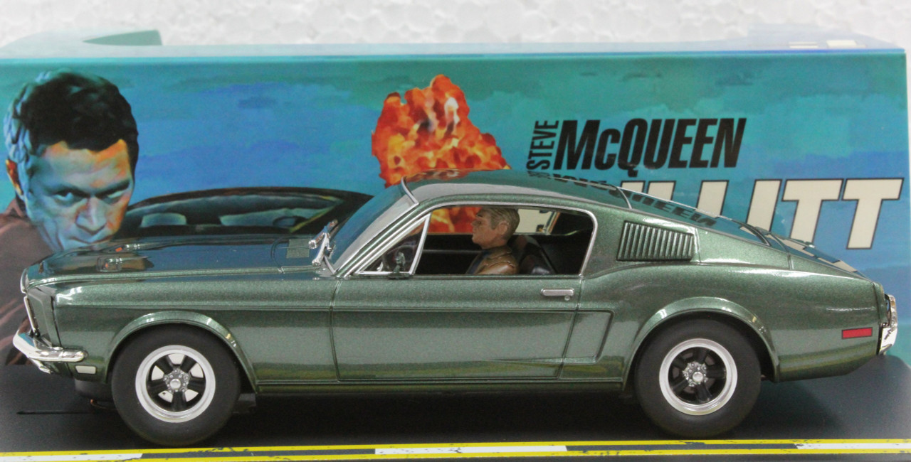 Pioneer 1968 Ford Mustang 390 GT 'Steve McQueen BULLITT' 1/32 Slot Car