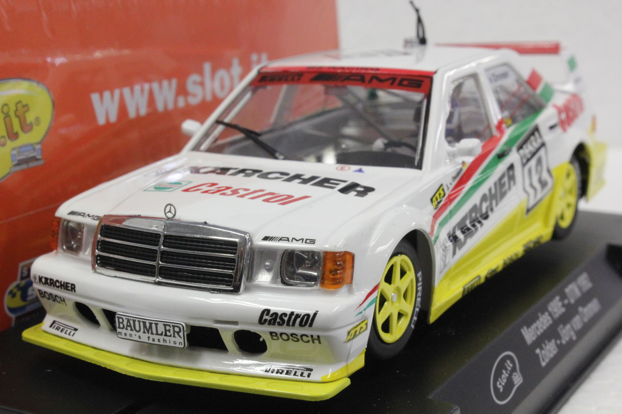 SICA44B Slot.it Mercedes 190E Zolder DTM 1992, #12 1:32 Slot Car