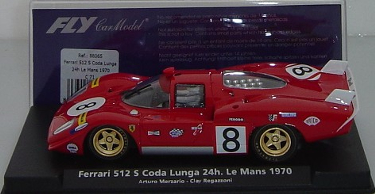 Racer Slotcar Ferrari512S #8-