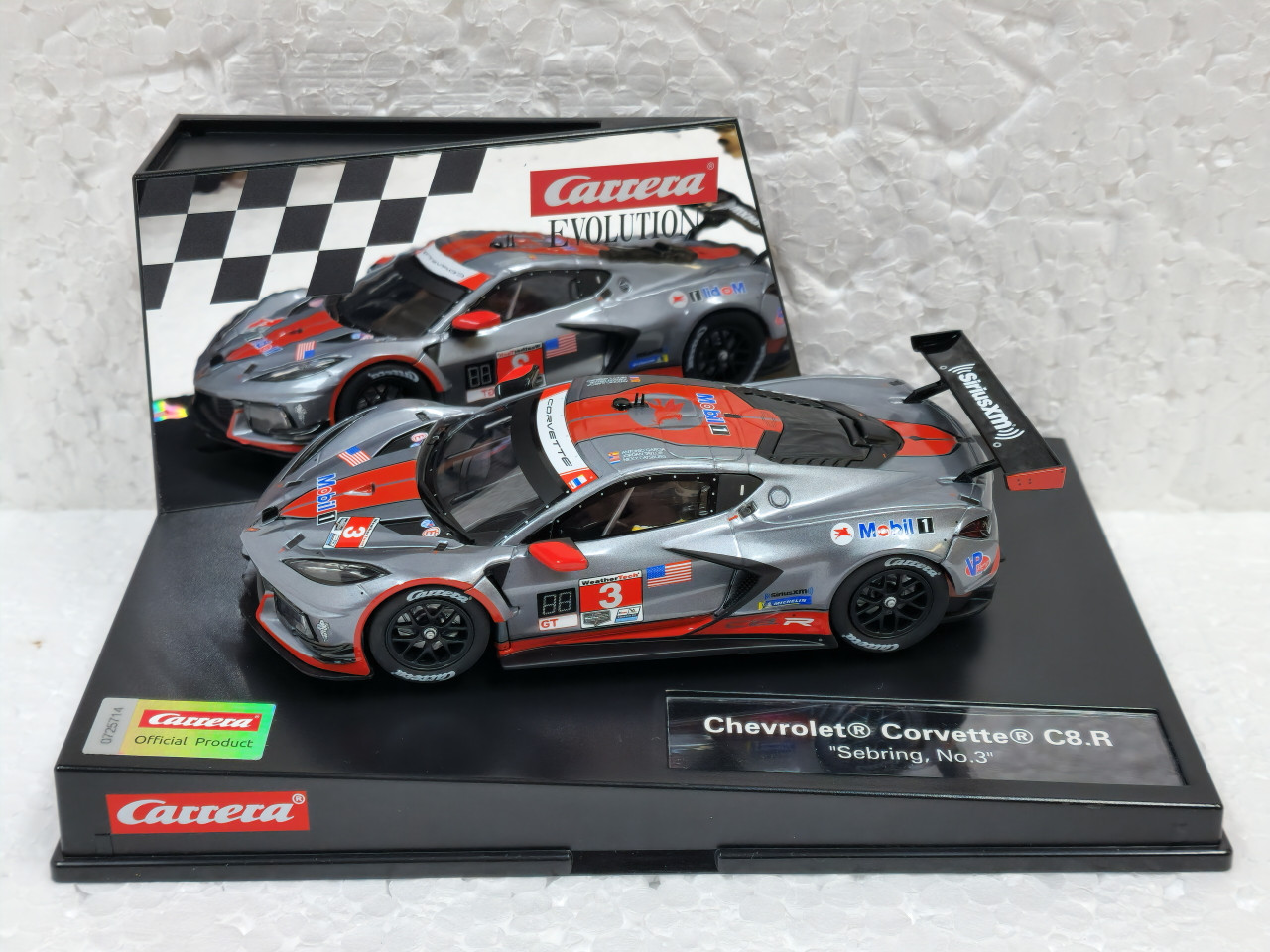 27690 Carrera Evolution Chevrolet Corvette C8.R Sebring, #3 1:32