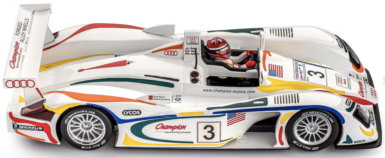 SICA33D Slot.it Audi R8 LMP 24H Le Mans 2001, #3 1:32 Slot Car