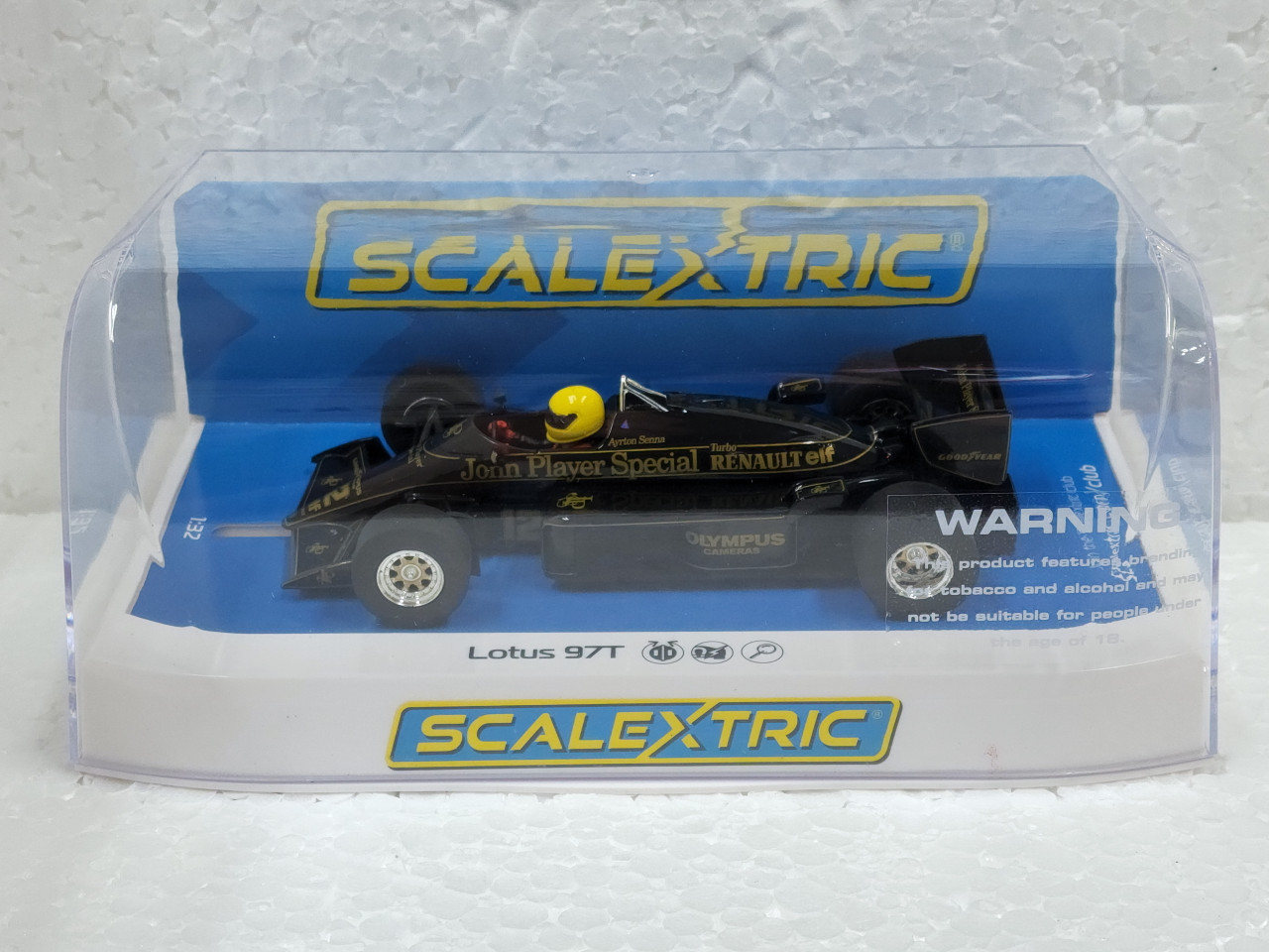 C4234 Scalextric Lotus 97T Portuguese GP 1985 Ayrton Senna 1:32