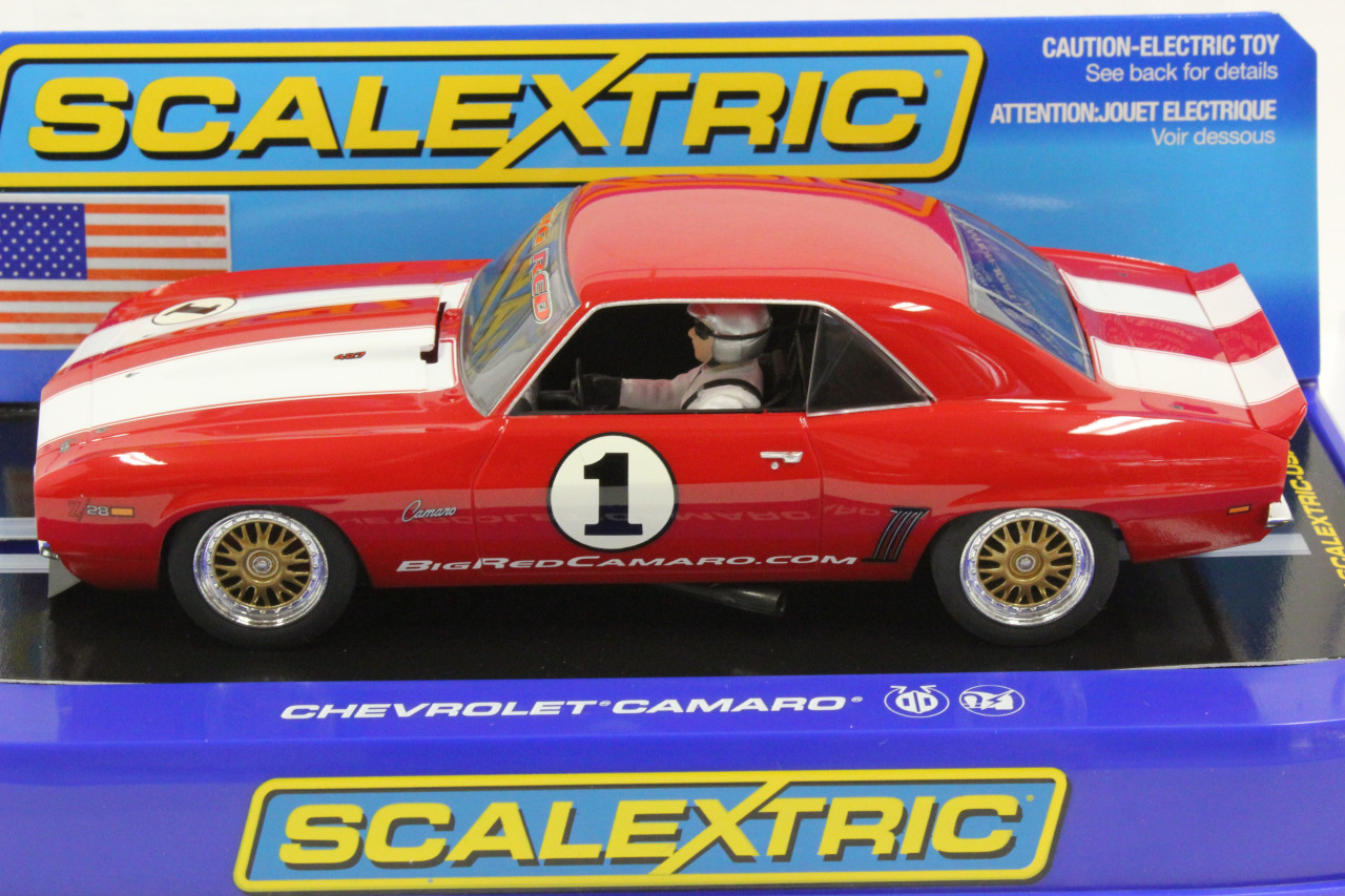 厳選スロットカー　Scalextric CAMARO:used Scalextric 1/32 Chevrolet Camaro 011 Slot Car -Near Mint