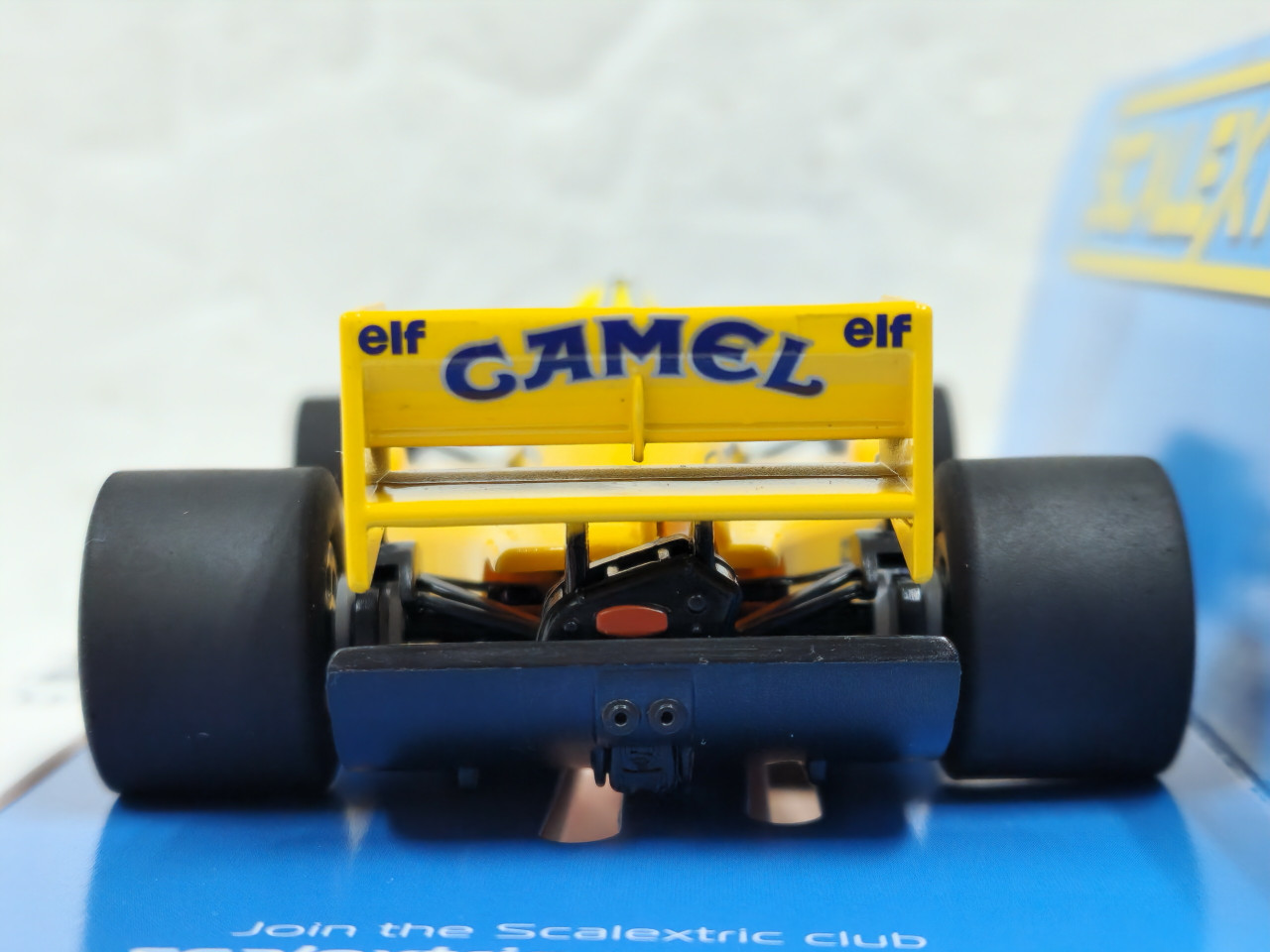 Scalextric Lotus JPS 98T #12 Ayrton Senna Sieger USA Est GP 1986 Slot 1/32 C4529