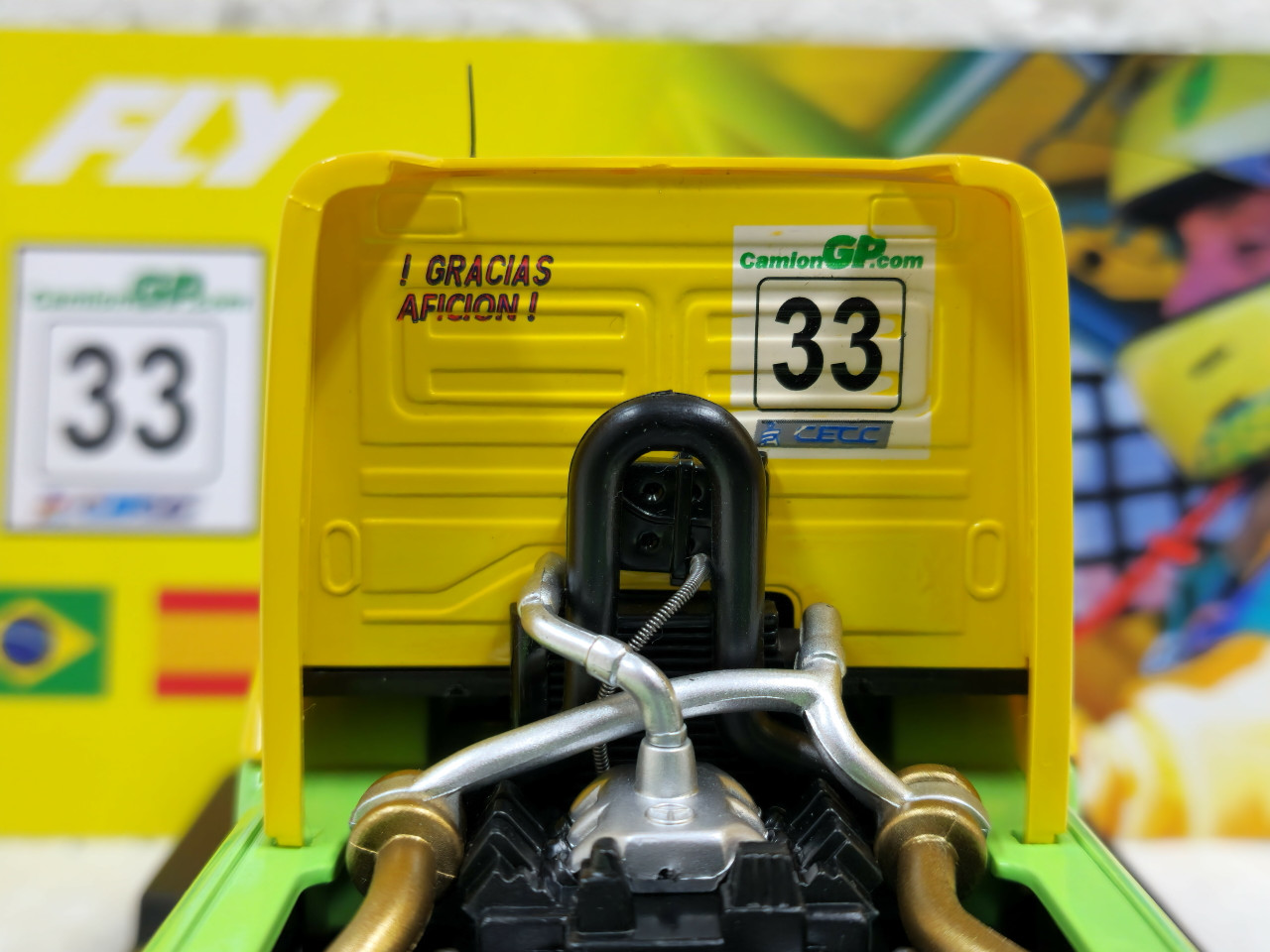 TRUCK38 Fly Mercedes Atego GP Jarama 2021, #33 1:32 Slot Car