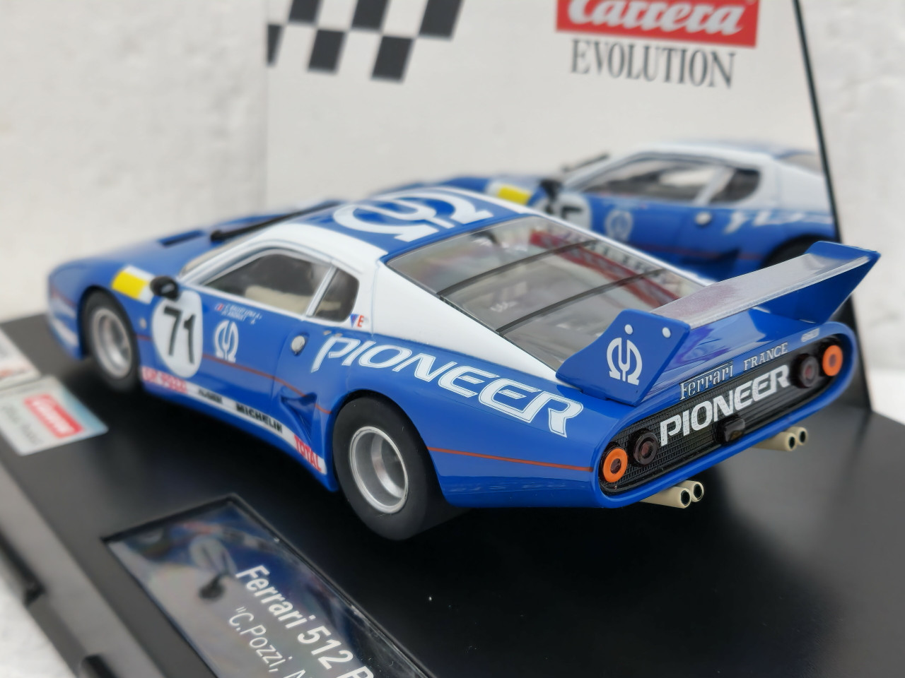 27726 Carrera Evolution Ferrari 512 BB LM, #71 1:32 Slot Car