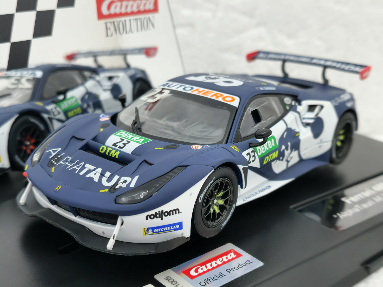 PSA6,8,9ベロリンガ、ラフレシア、オコリザル サザンアイランド プロモ 27709 Carrera Evolution Ferrari 488 GT3 AlphaTauri AF Corse DTM