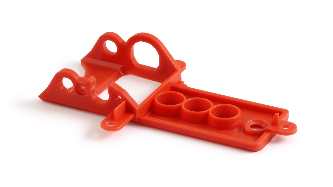 NSR1270 NSR Narrowed Extra Hard RED SW Motor Mount EVO 1:32 Slot