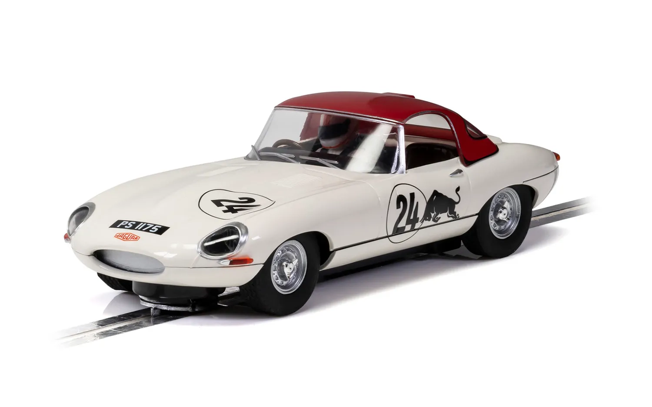 C4232 Scalextric Jaguar E-Type Goodwood Revival - Adrian Newey