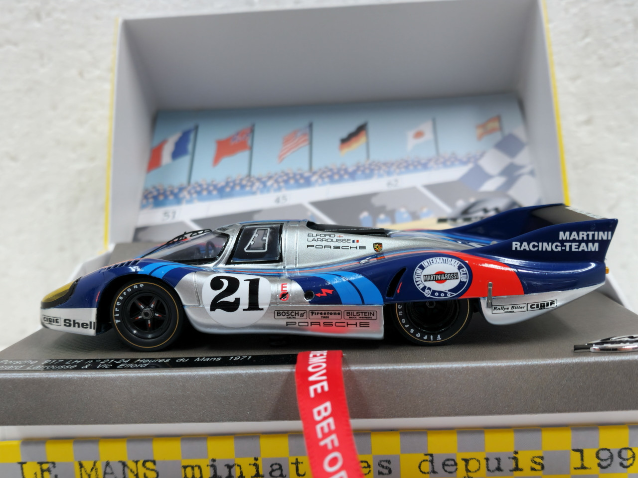 132086/21M Le Mans Miniatures Porsche 917 LH Le Mans 1971, #21 1