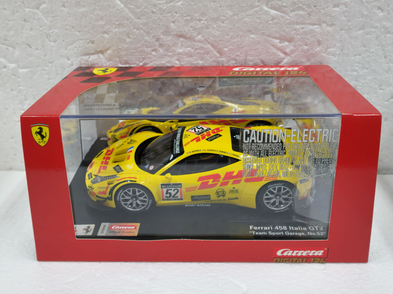 23943 Carrera Digital 124 Ferrari 458 Italia GT3, #52 1:24 Slot