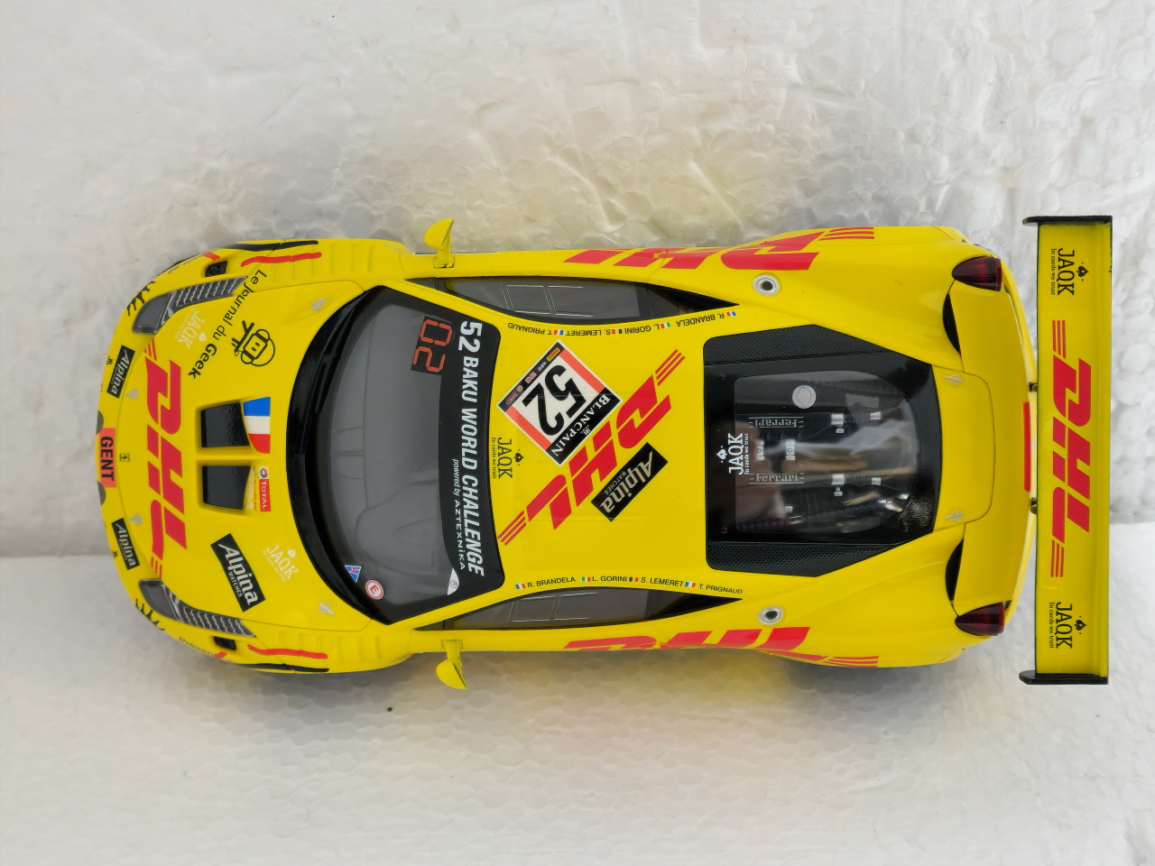 23943 Carrera Digital 124 Ferrari 458 Italia GT3, #52 1:24 Slot