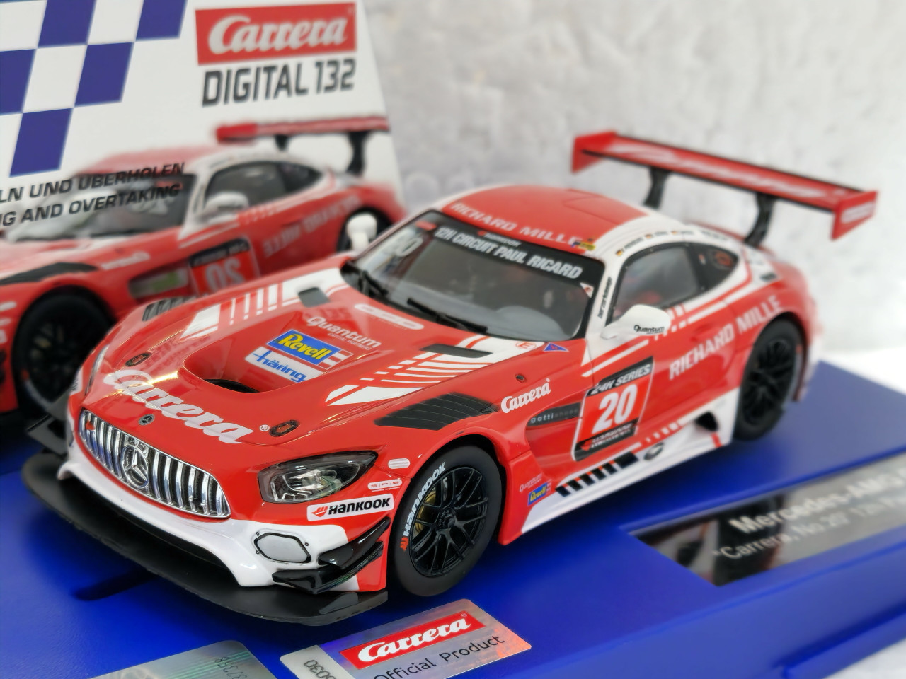 Carrera Digital 132 GTカーセット（美品） 31034 Carrera Digital 132 Mercedes AMG GT3 Carrera, #20 1:32 Slot