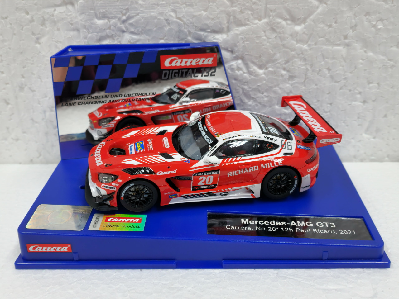 31034 Carrera Digital 132 Mercedes AMG GT3 Carrera, #20 1:32 Slot