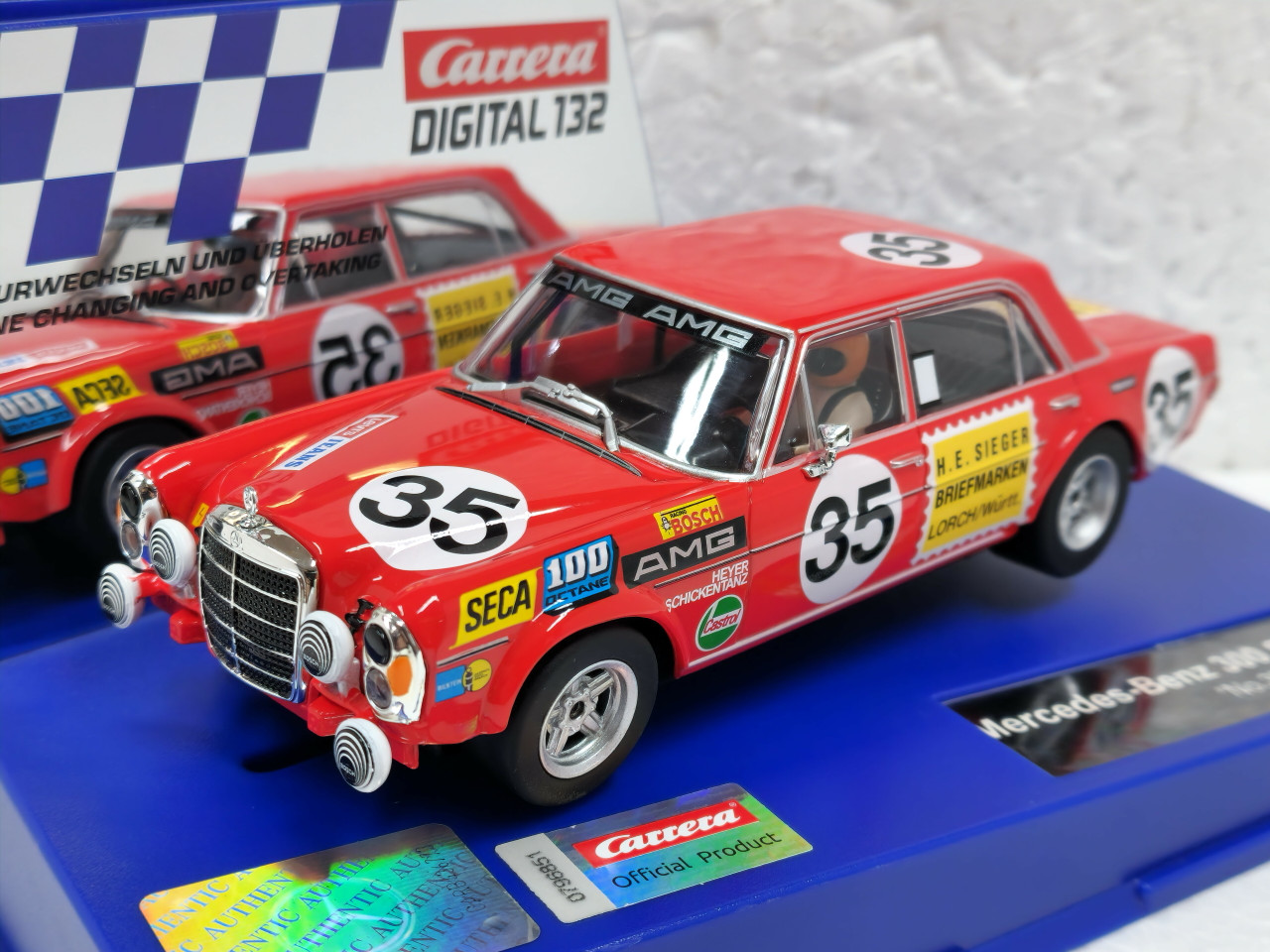 31036 Carrera Digital 132 Mercedes-Benz 300 SEL 6.3 AMG, #35 1:32