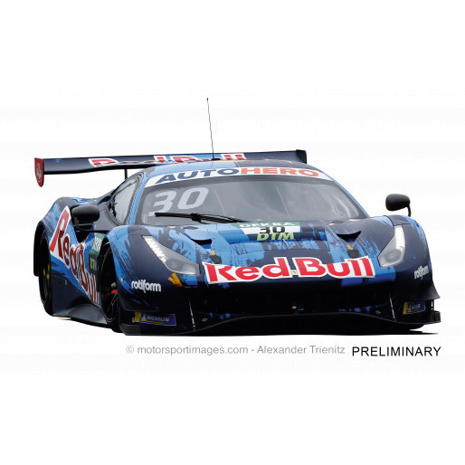 31032 Carrera Digital 132 Ferrari 488 GT3 Red Bull AF Corse DTM