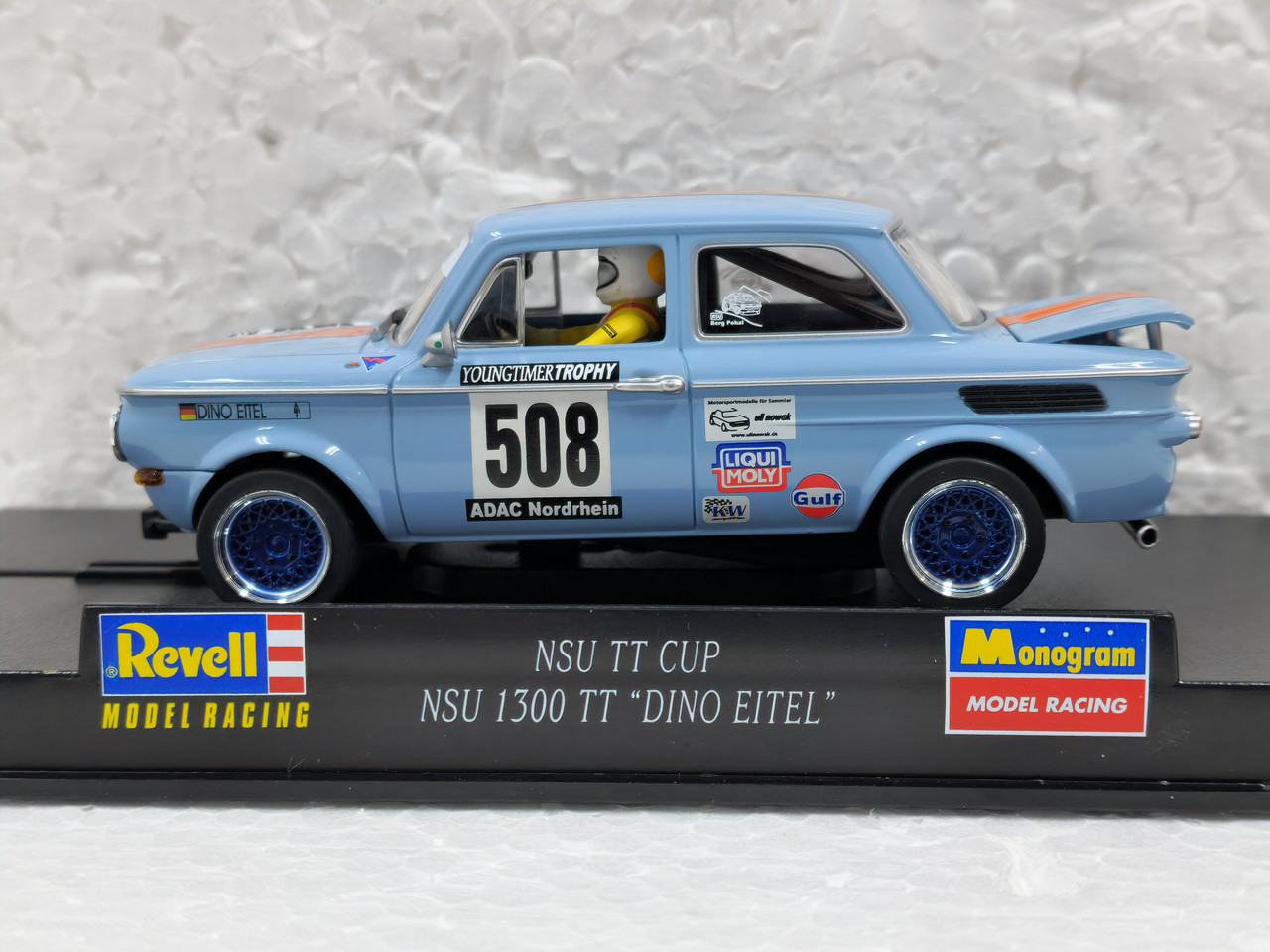 8374 Revell Monogram NSU TT Cup 1300 TF Dino Eitel, #508 1:32 Slot Car