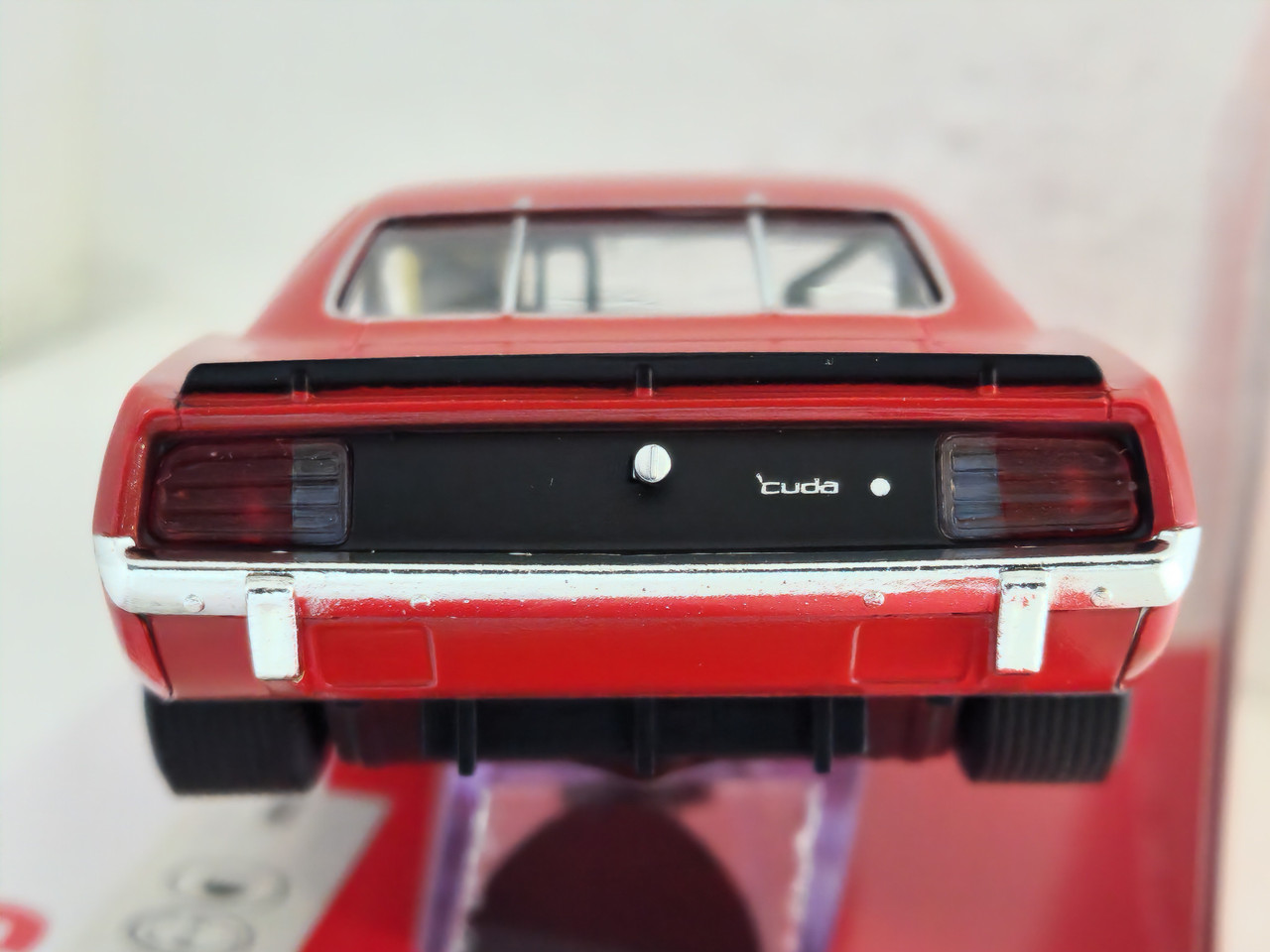 U10444X300 SCX Plymouth Trans Am AAR CUDA Rallye Red 1970 1