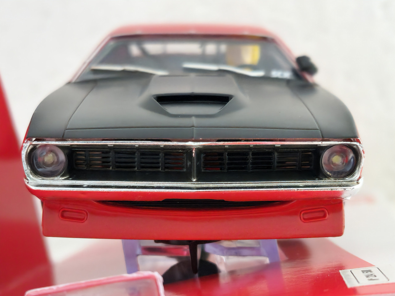 U10444X300 SCX Plymouth Trans Am AAR CUDA Rallye Red 1970 1:32