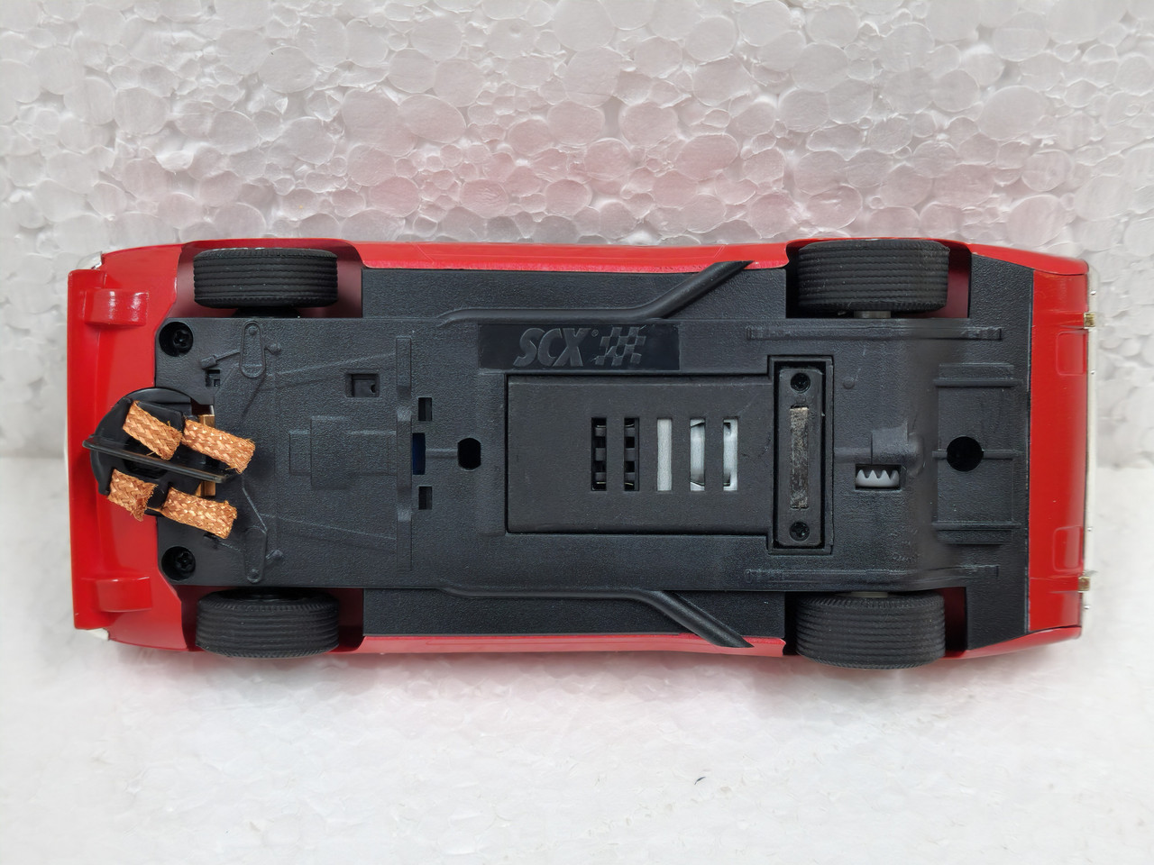 U10444X300 SCX Plymouth Trans Am AAR CUDA Rallye Red 1970 1:32