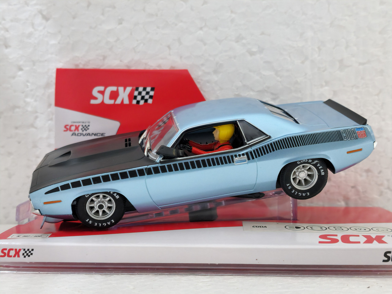 ホビーラジコン 1970cuda 1970 Plymouth Baracuda Radio Controlled Lime Green Nikko