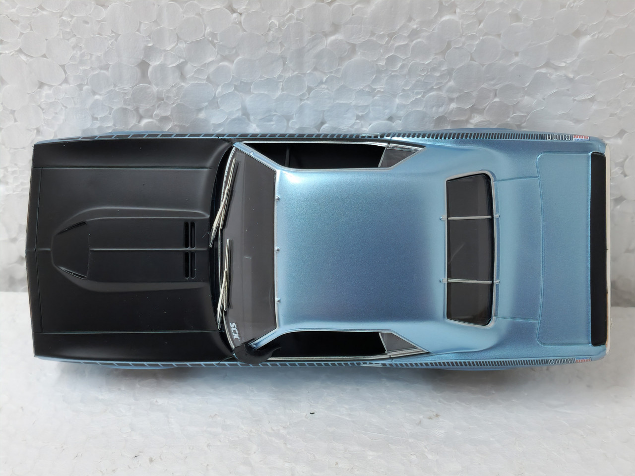 U10439X300 SCX Plymouth Trans Am AAR CUDA Bahama Blue 1970 1:32