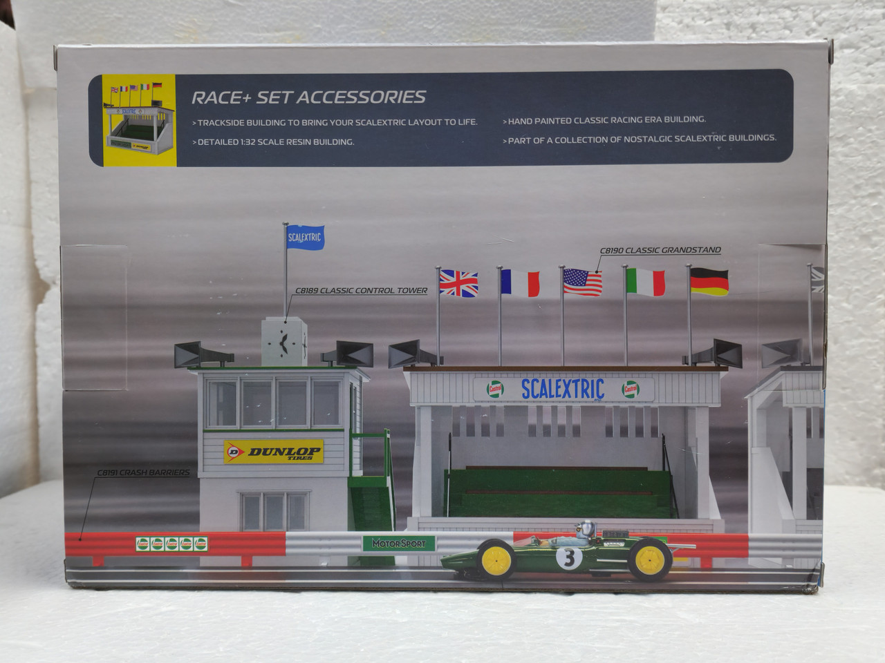 C8190 Scalextric Classic Grandstand 1:32 Slot Car Accessory