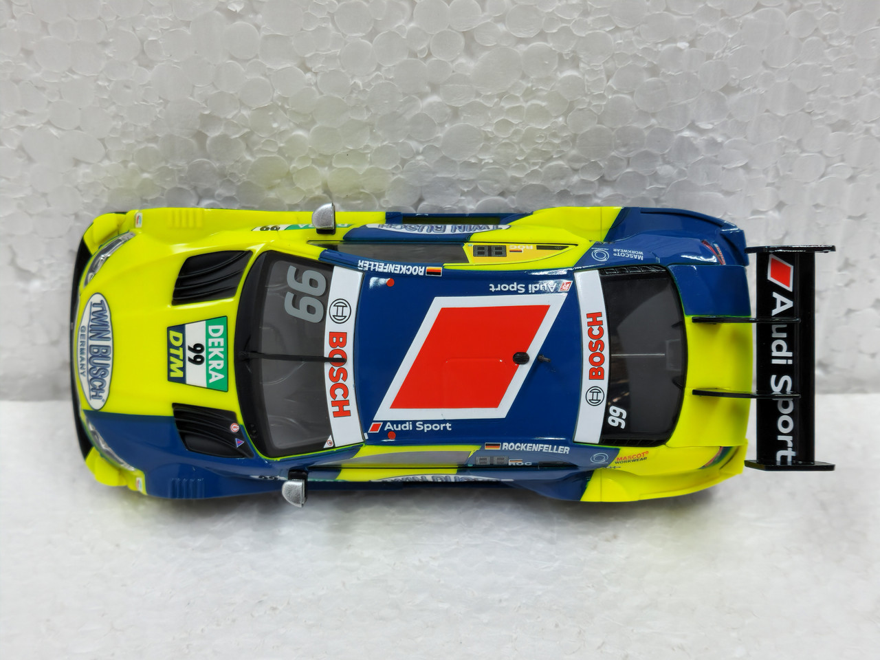 23917 Carrera Digital 124 Audi RS 5 DTM M. Rockenfeller, #99 1:24 Slot Car  w/lights - Great Traditions