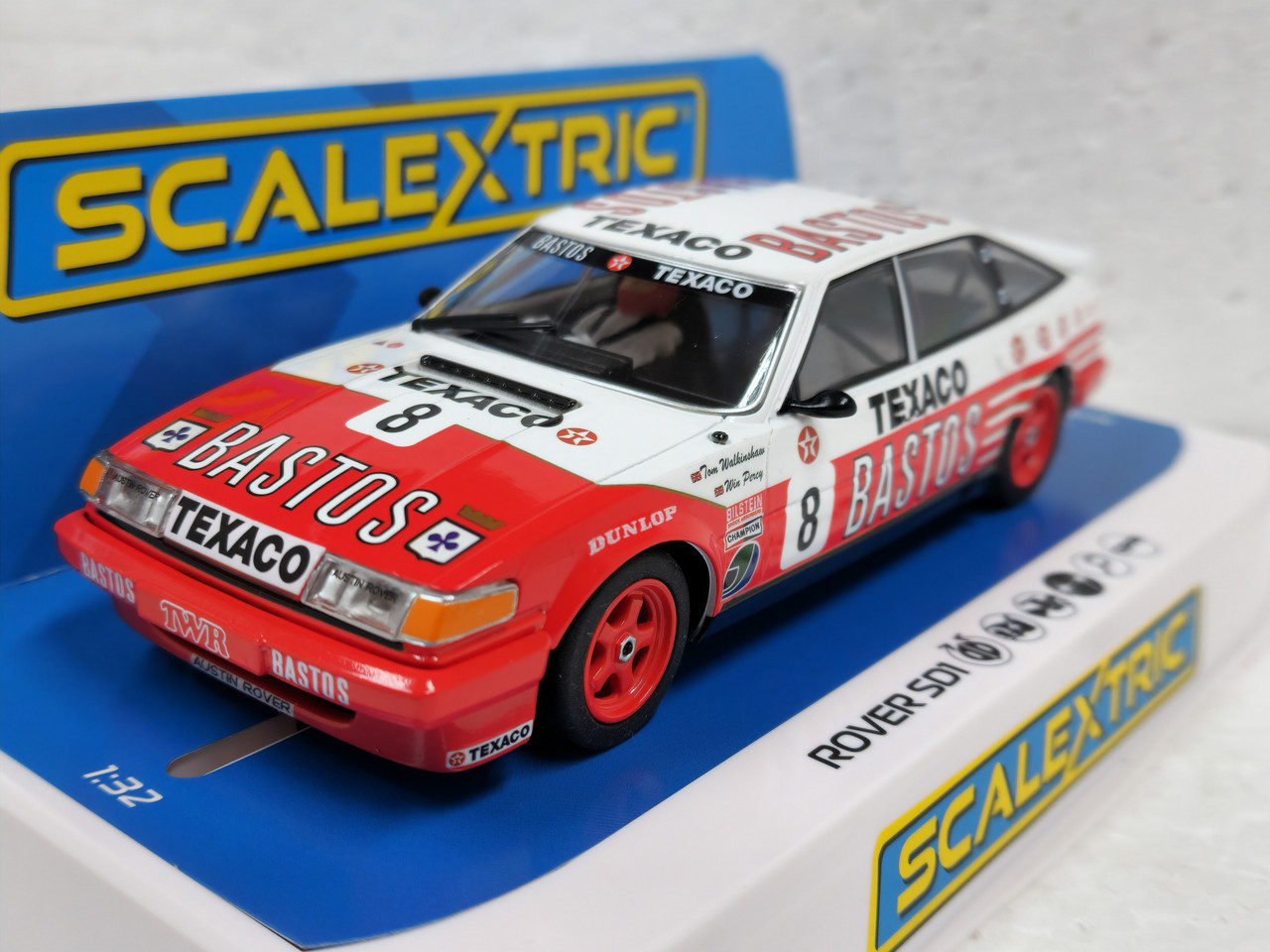 DICKEN’S SERIES 1986 C4299 Scalextric Rover Vitesse 1986 Donington 500KMS, #8 1:32 Slot