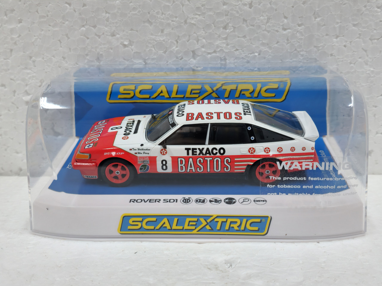 C4299 Scalextric Rover Vitesse 1986 Donington 500KMS, #8 1:32 Slot