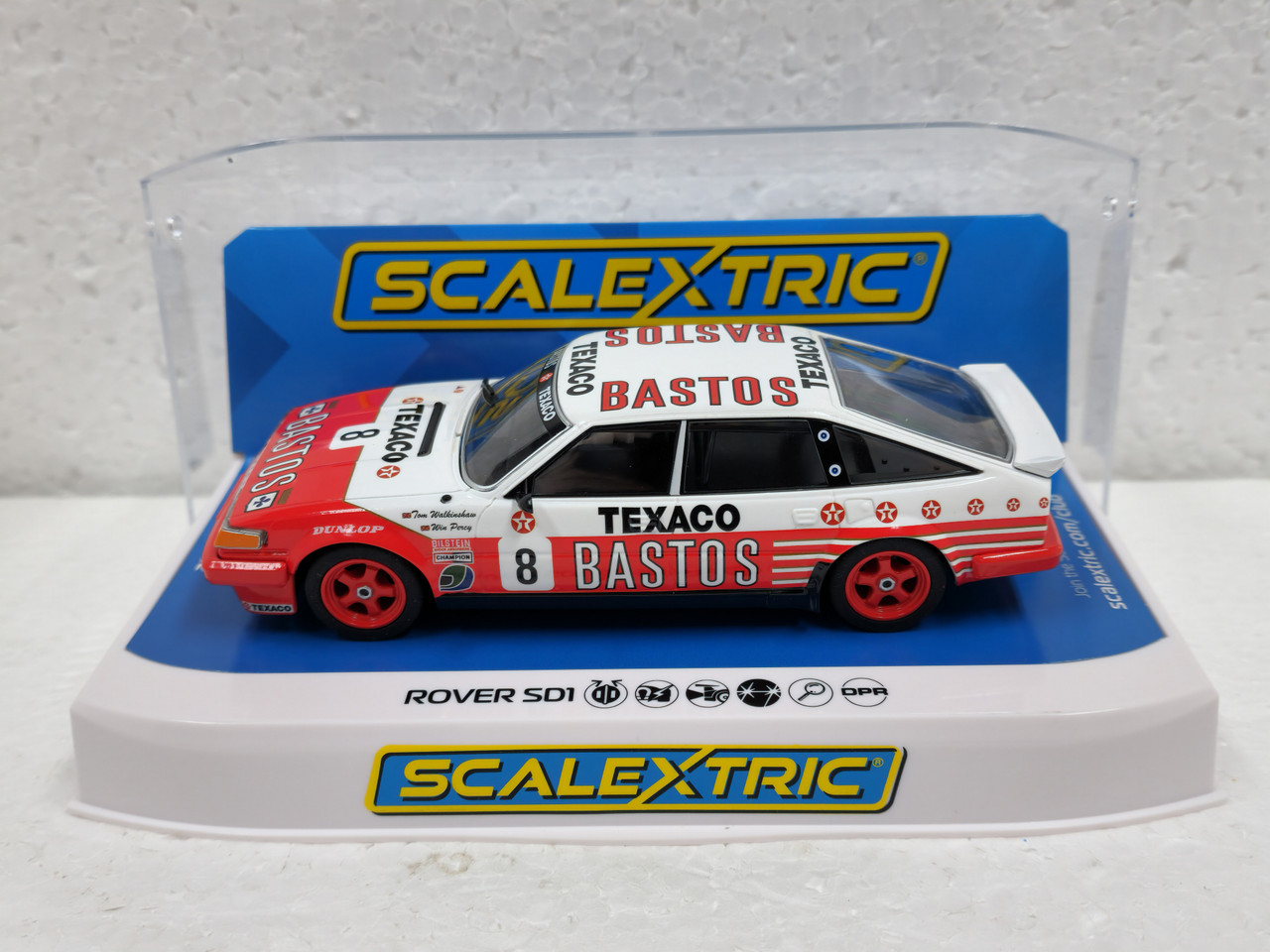 C4299 Scalextric Rover Vitesse 1986 Donington 500KMS, #8 1:32 Slot