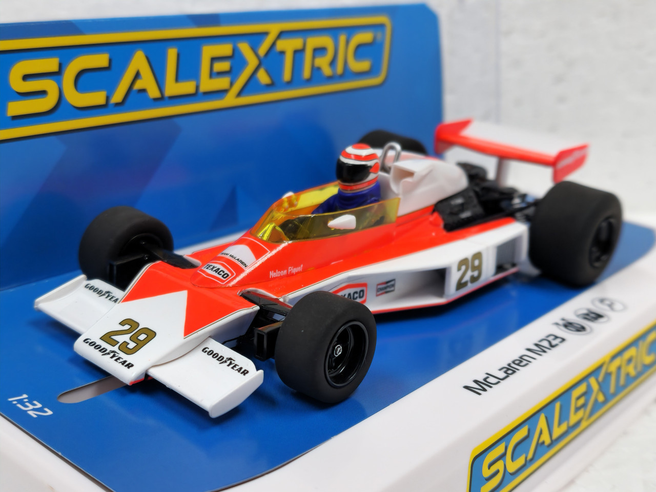 C4308 Scalextric McLaren M23 Dutch GP 1978 Nelson Piquet, #29 1:32
