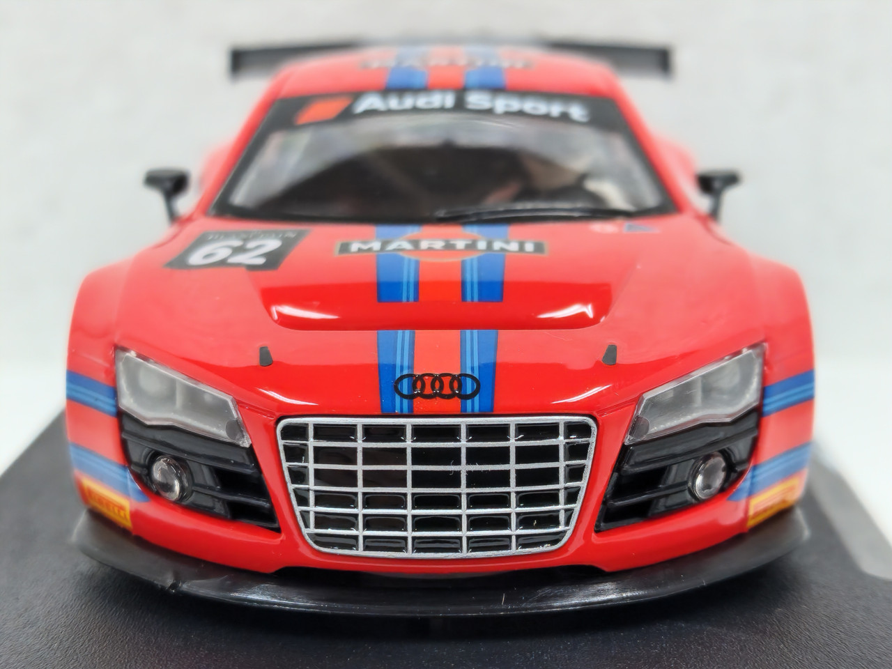 0319AW NSR Audi R8 LMS Martini Racing Red, #62 1:32 Slot Car