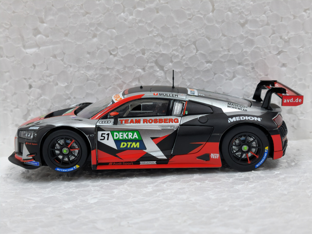 31029 Carrera Digital 132 Audi R8 LMS GT3 Team Rosberg DTM 2021