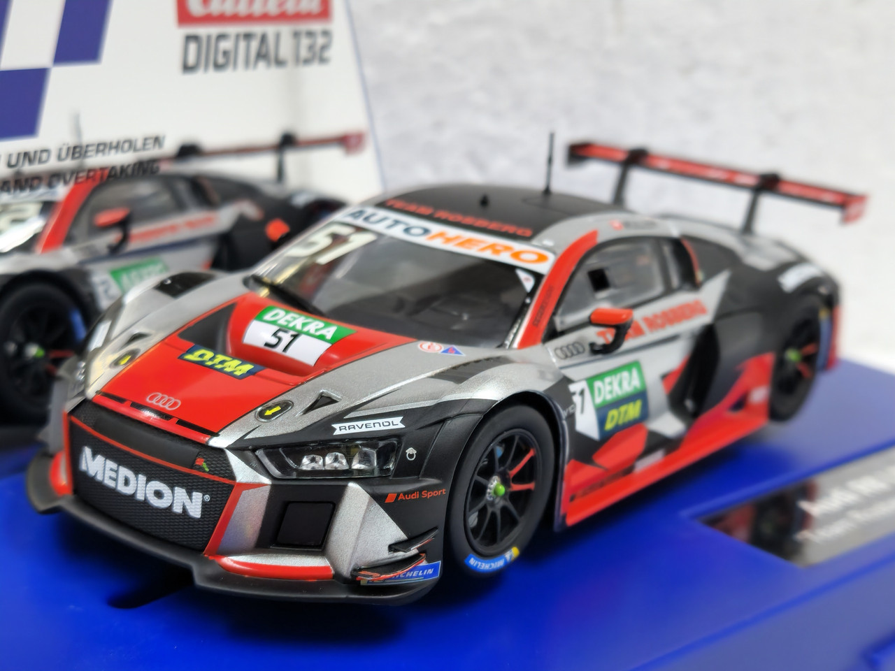 31029 Carrera Digital 132 Audi R8 LMS GT3 Team Rosberg DTM 2021